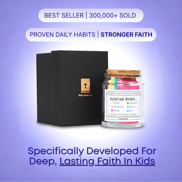 Handmade Bible Verses Jar: 90 Day Verses Learning For Kids