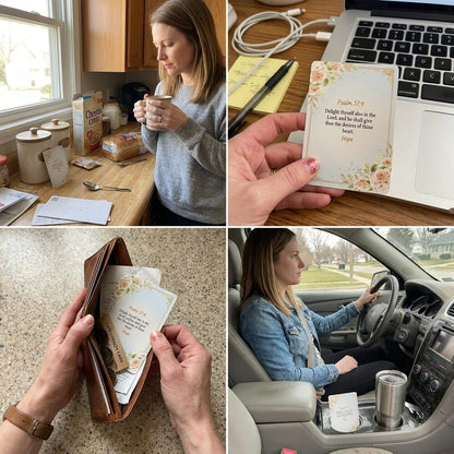 GodIsAbove Women’s Scripture Cards | Inspirational Cards for Faith & Encouragement